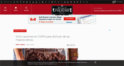 Desktop Screenshot of directoalpaladar.com.mx